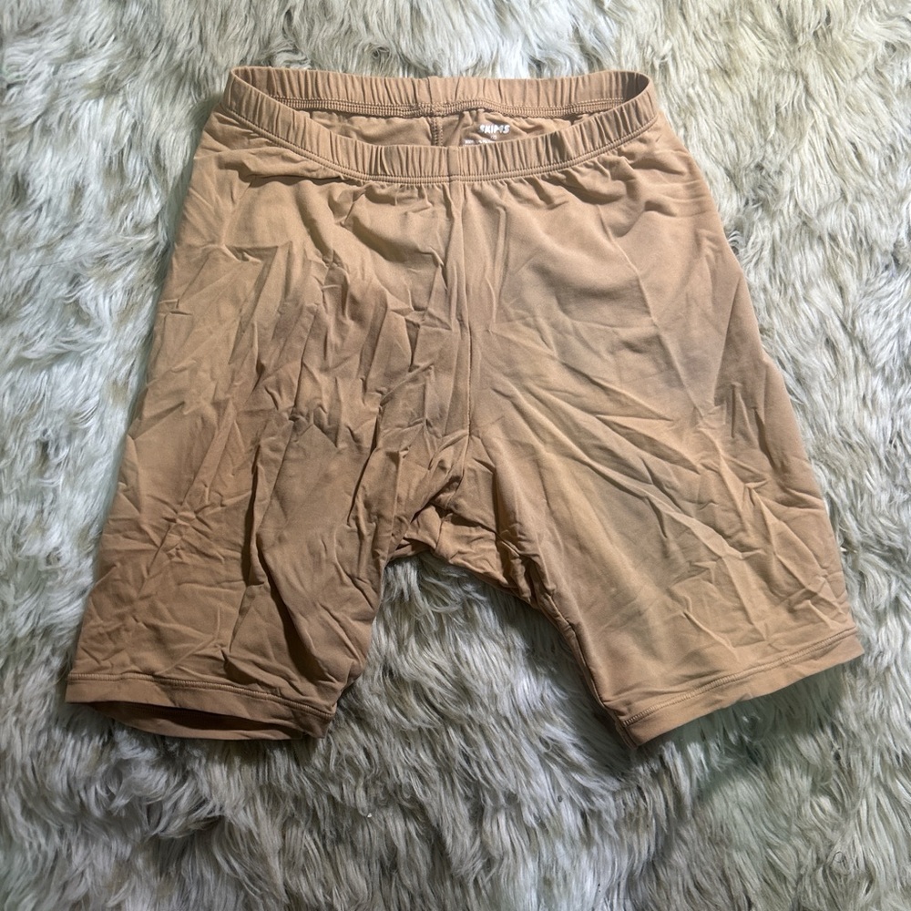 SKIMS Light Brown Biker Shorts